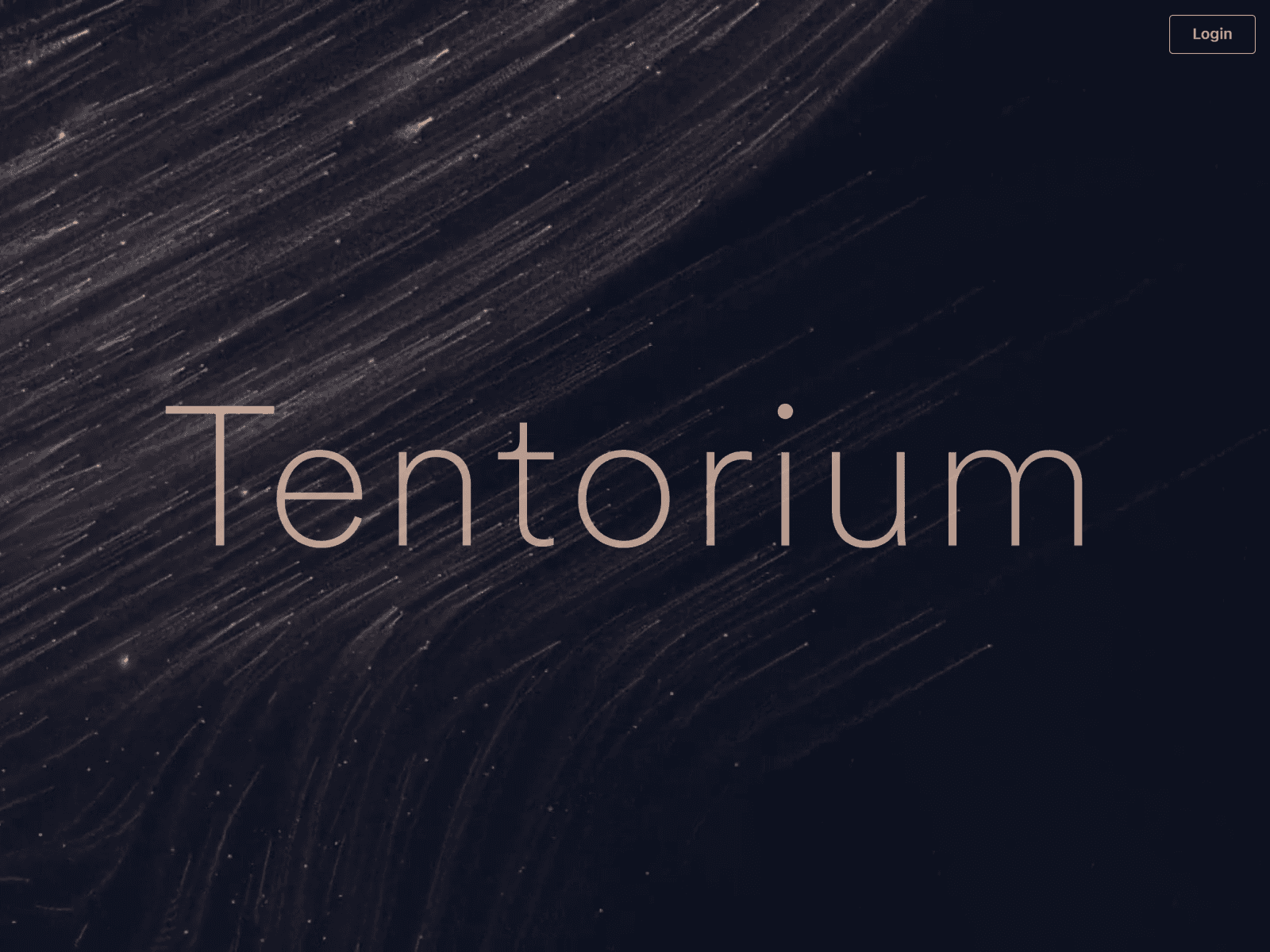 Tentorium application interface